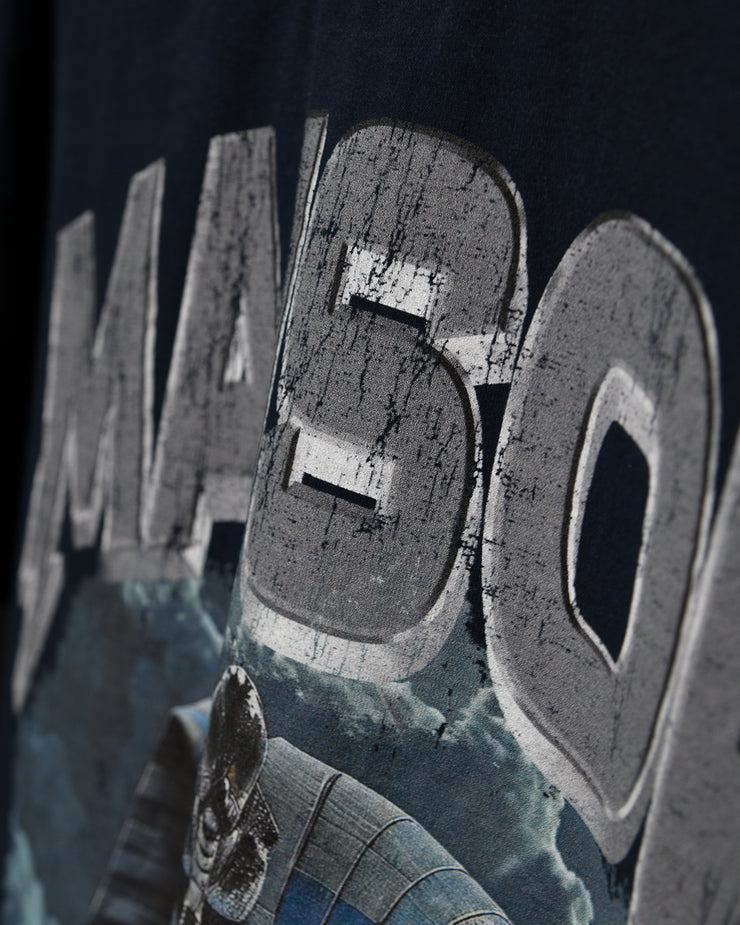 MSK-078 Oversize Tee | Navy Blue, Blue, Grey | Maison Saiko