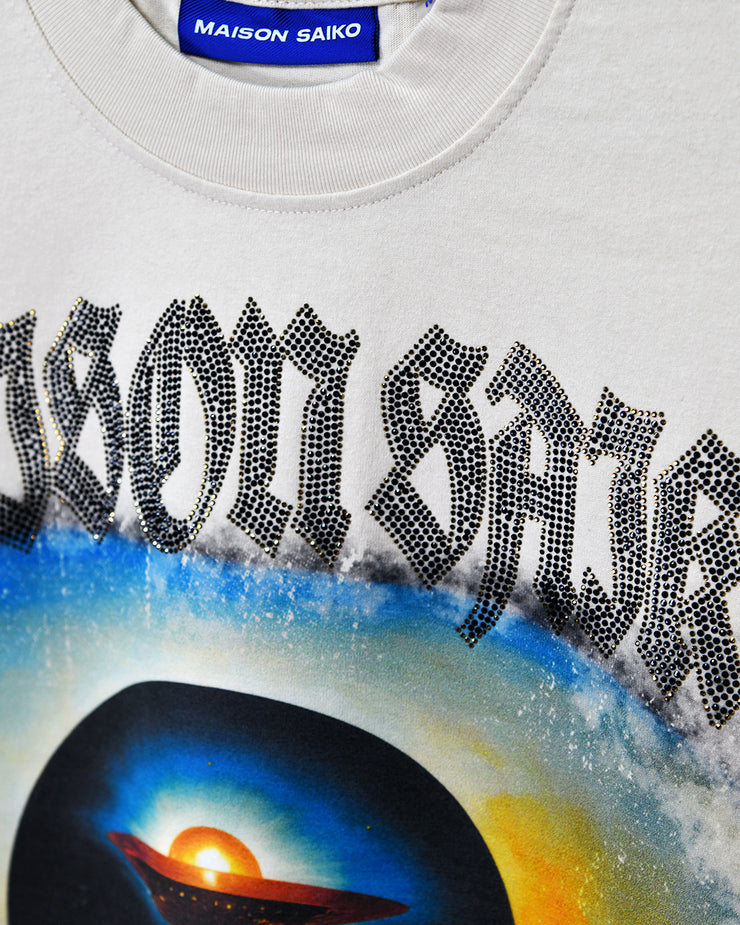 MSK 067 Oversize Tee | Black , Blue, Yellow | Maison Saiko