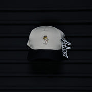Snapback | Beige, Black |Sapo Concho Embroidered