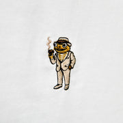 Small Loogo OVERSIZE tee | Vanilla  | Sapo Concho (Embroidered)