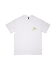 FSHNS Med Logo OVERSIZE tee |White, Beige  | Ocean Pearl