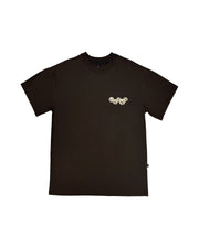 FSHNS  Med Logo OVERSIZE tee | Brown, Beige  | Ocean Pearl