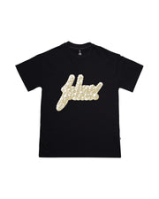 FSHNS Big LogoOVERSIZE tee | Black, Beige  | Ocean Pearl