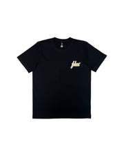 FSHNS MED LOGO Premium Tee |Black , Beige |Ocean Pearl