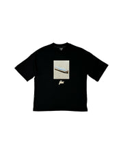 FSHNS Box Boxy Tee | Black , Beige Sand |Ocean Pearl
