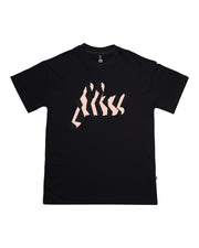 FSHNS Big Logo OVERSIZE tee | Black, Beige   | Cutter Rhinestone