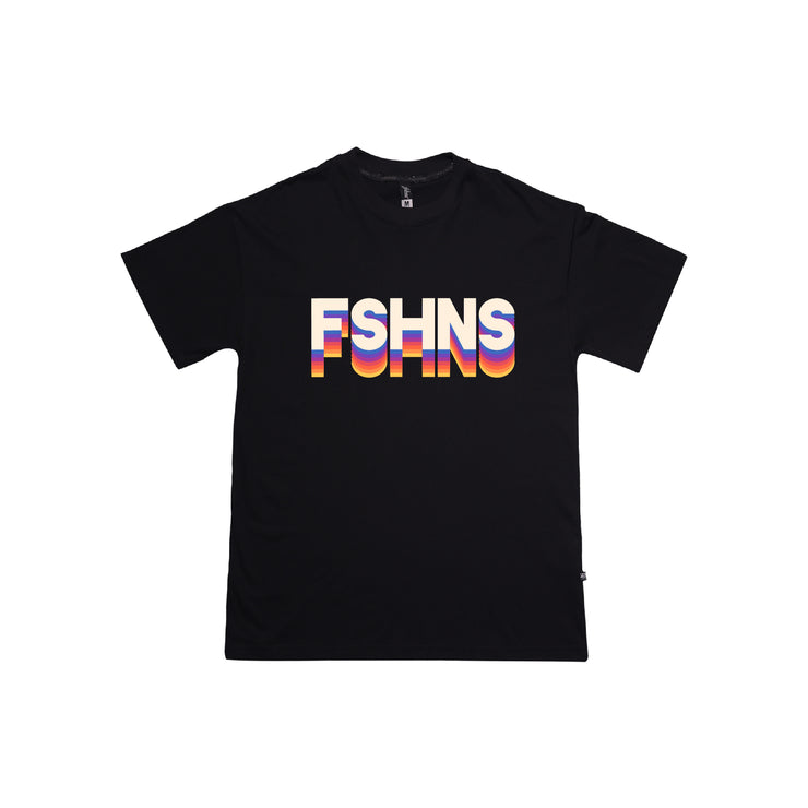 RETRO COMIC Oversize Tee | BLACK|   FSHNS