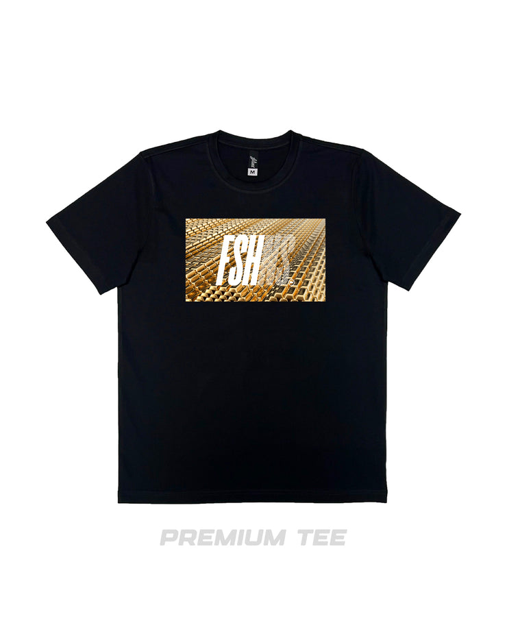 Rich Type Premium  Tee |  Black,  Beige  |  FSHNS