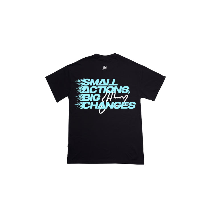 Small Action  Oversize | Black |  P.B. W | FSHNS