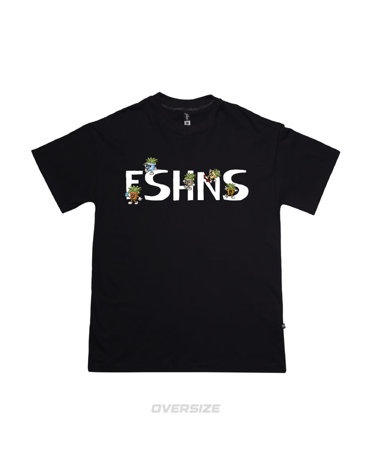 Smoke Pot Oversize tee | Black, White, Blue  |  FSHNS 420
