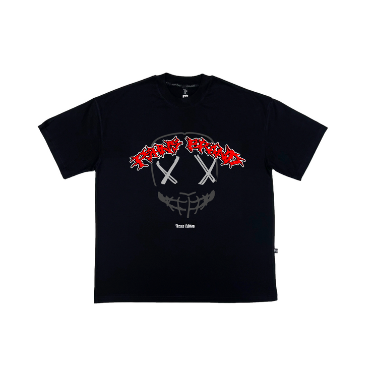 Scary Mask Oversize tee |  Black, Red , White  |  FSHNS