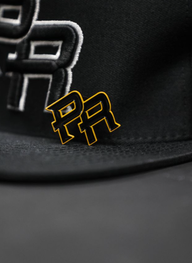 PR BLACK  LETTER   | PP096  | PINS PLANET