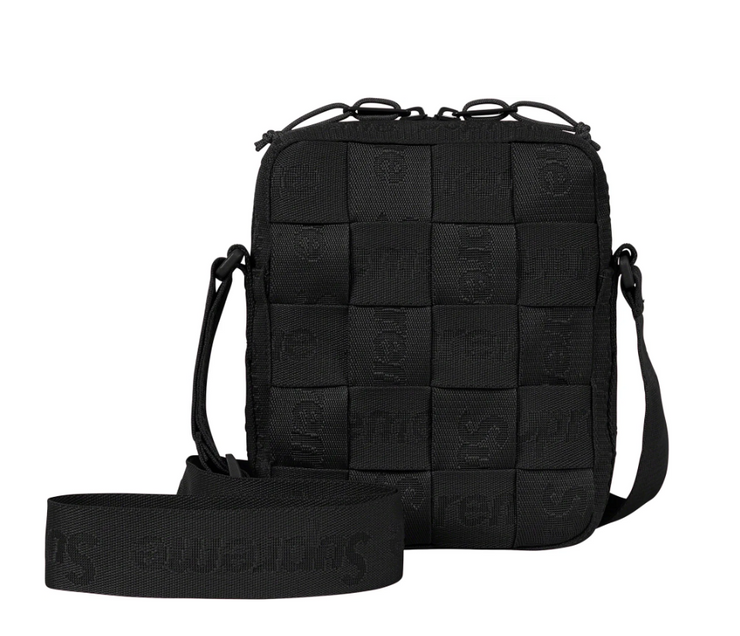 Woven Shoulder Bag | BLACK   | SUPREME