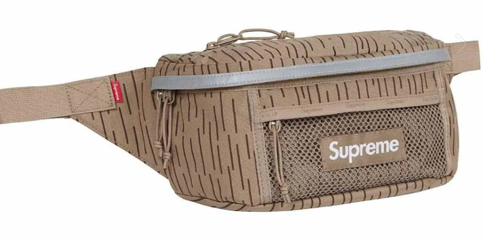 【新品未使用】Supreme/Waist Bag Tan Raindrop waist-bag-tan-raindrop-