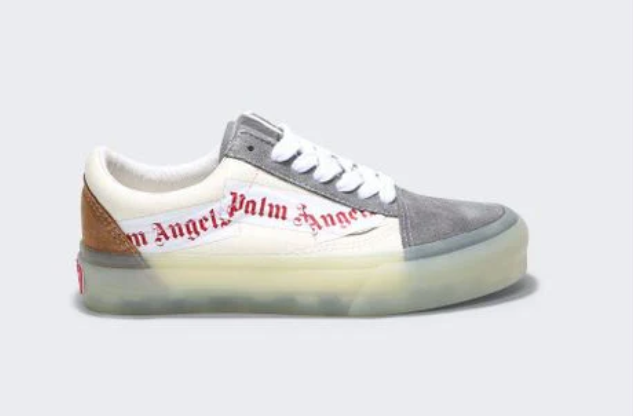 OLD SKOOL VIT PALM ANGELS| BEIGE Y GREY | VANS