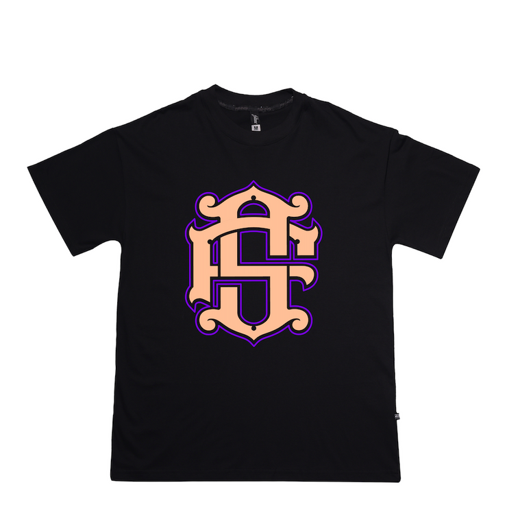 Big Logo  OVERSIZE tee | Black, PasoFino |Zorath Collection