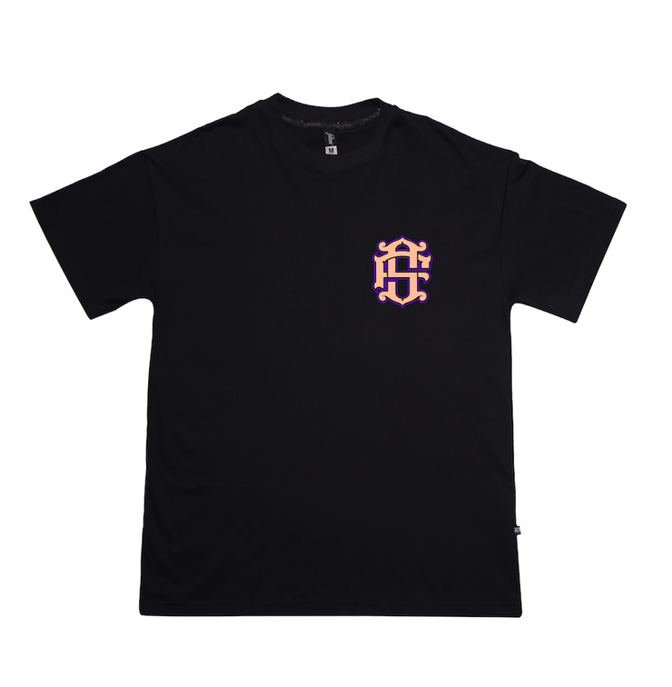 Med Logo OVERSIZE tee | Black , Paso Fino | Zorath Collection
