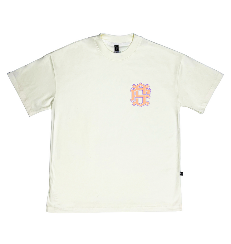 Med Logo OVERSIZE tee | Vanilla , Paso Fino | Zorath Collection