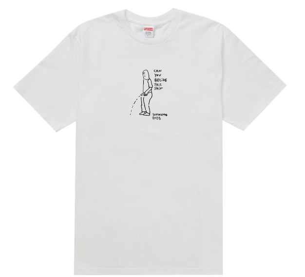 Gonz Tee | White ,  XLarge | SUPREME