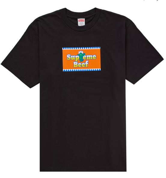 Beef Tee | Black, Large | SUPREME