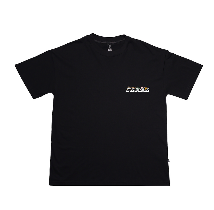 Med Logo Oversize tee |Black , White | Arabic Style