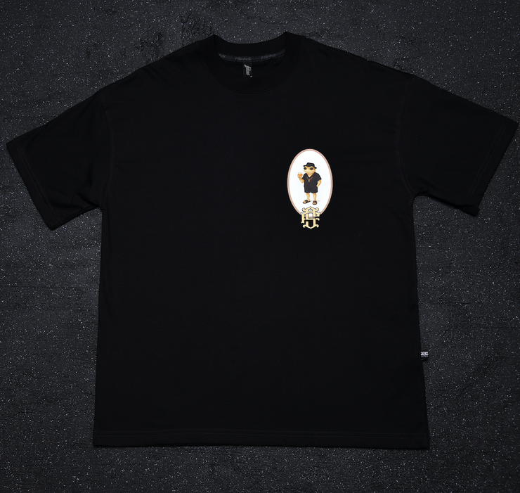 Concho Whisky Oversize tee |Black ,  BLack | Sapo Concho Collection