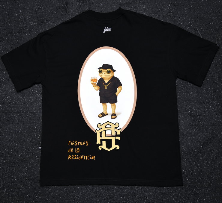 Concho Whisky Oversize tee |Black ,  BLack | Sapo Concho Collection