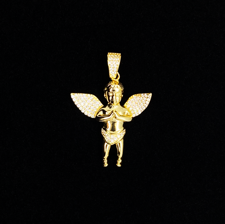 BABY ANGEL  PENDANT |  GOLD |  SILVER 925