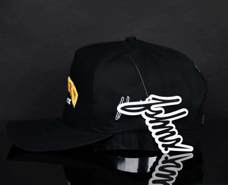 ASTRO SPACE CAP| BLACK AND YELLOW | FSHNS