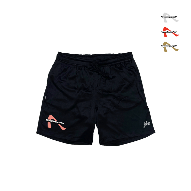 VISIONARY RACE CLUB  HYBRID SHORT  | BLACK  | VISIONARY COLLECTION