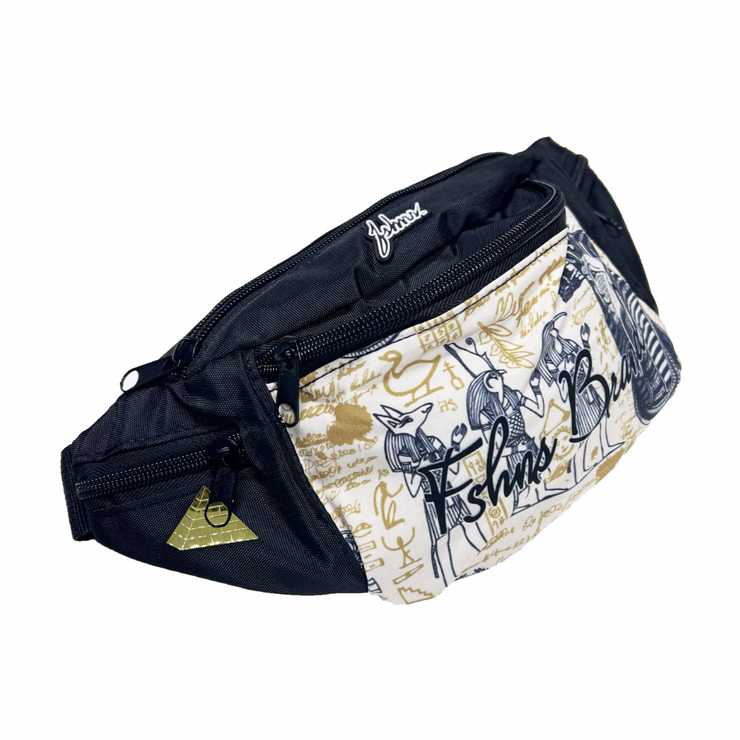 EGYPT FANNY PACK | FSHNS BRAND | BEIGE Y GOLD