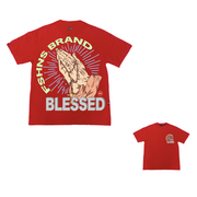Blessed Hands Oversize | Red  |Green ,  yellow  colors