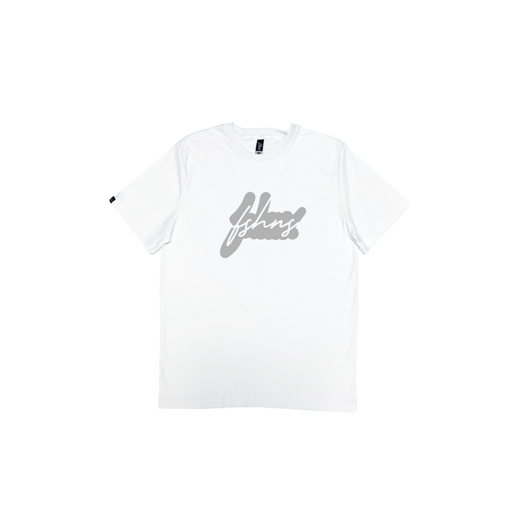 Composer Big Logo  tee | White |Grey  ref.| The last collection