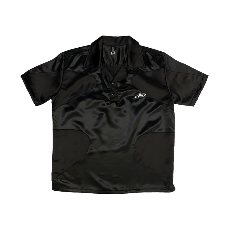 Aura Polo Black | Cut & Sew