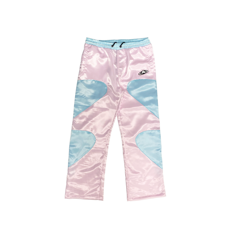Aura Wide Pant Pink/Blue | Cut & Sew