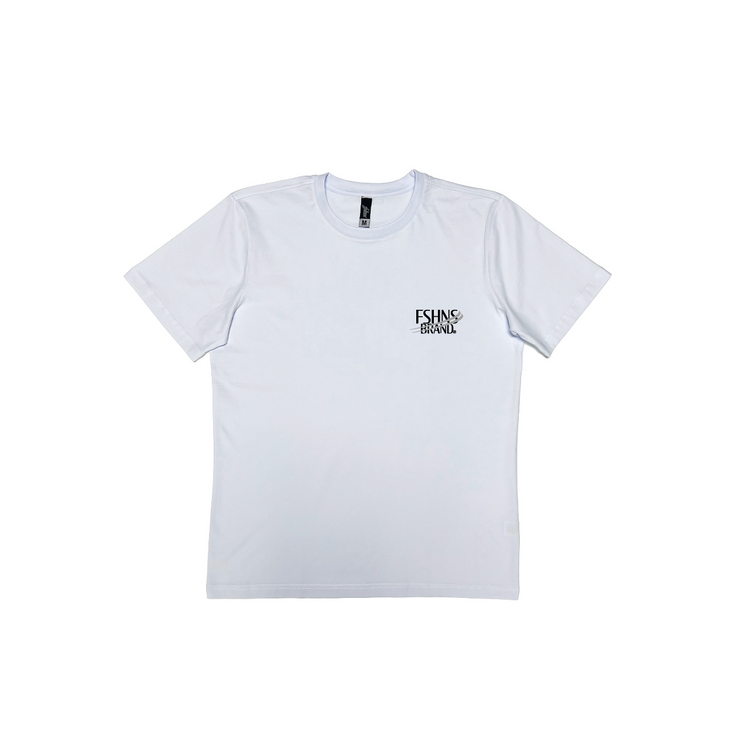 Brushstroke Letters  Premium  Tee  | white  | Black  , Black