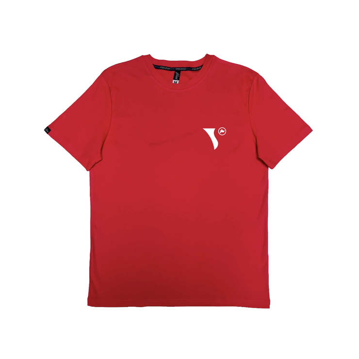 Visionary  Medium V   Logo PIMA Tee | Red  | White
