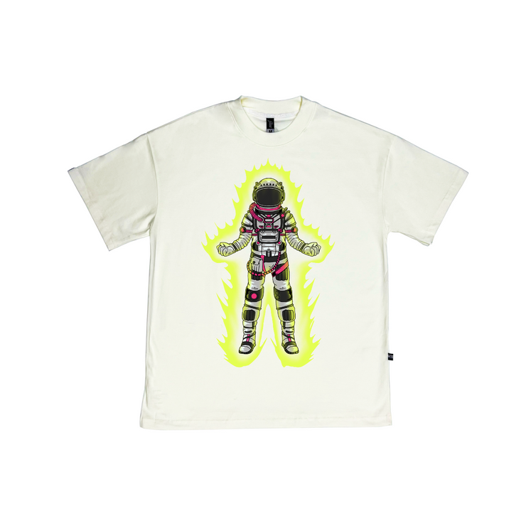 Astro  Kaioken  Oversize tee  | Vanilla | Yellow