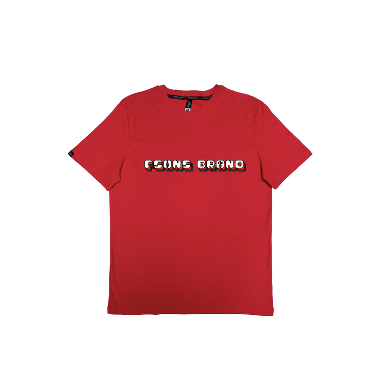Multilayer  Letter PIMA Tee |  Red   | White