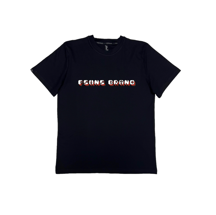 Multilayer  Letter PIMA Tee | Black  | Red