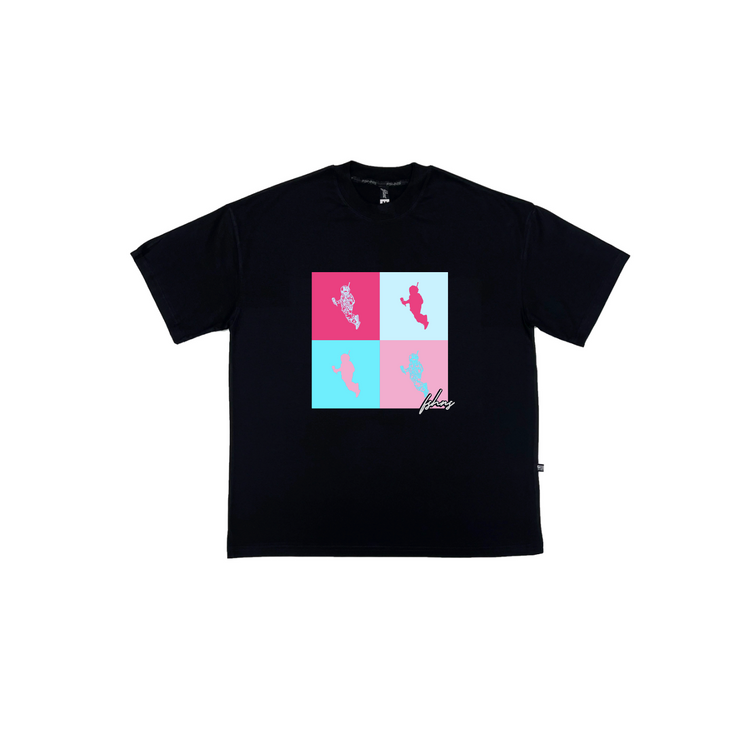ASTROSPACE THE BOX Oversize | BLACK | PINK, BLUE