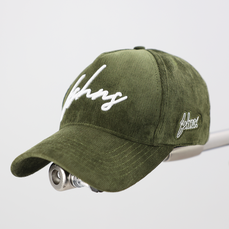 Corduroy Composer snapback | Olive  | FSHNS