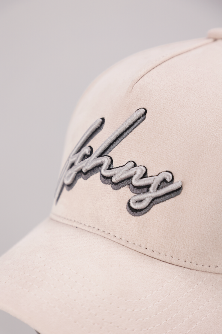 Triple Composer Suede snapback | Beige  ,Grey | FSHNS