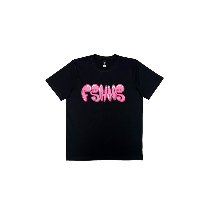 Bubble Gum Letters  Premium | Black | FSHNS