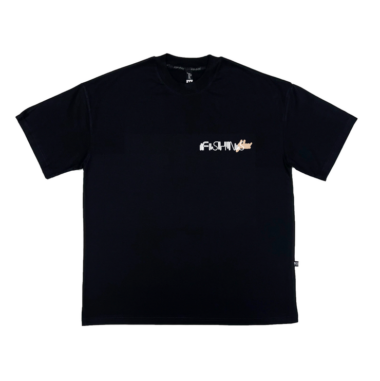 Radar Signal Oversize Tee | Black | White  , Beige,  Med Logo   |  FSHNS