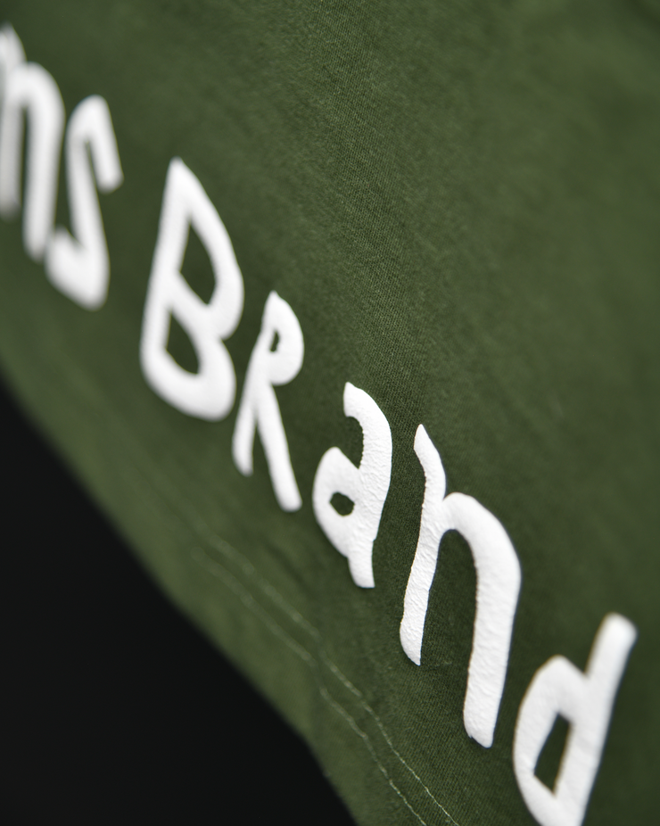Stone Age Oversize Tee | Olive , W. Puff | FSHNS