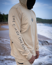 TRIDENT HOODED SHIRT | Beige | FSHNS