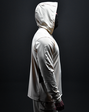 TRIDENT HOODED SHIRT | Beige | FSHNS