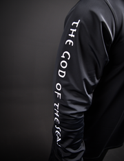 TRIDENT HOODED SHIRT | Black | FSHNS
