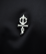 TRIDENT HOODED SHIRT | Black | FSHNS